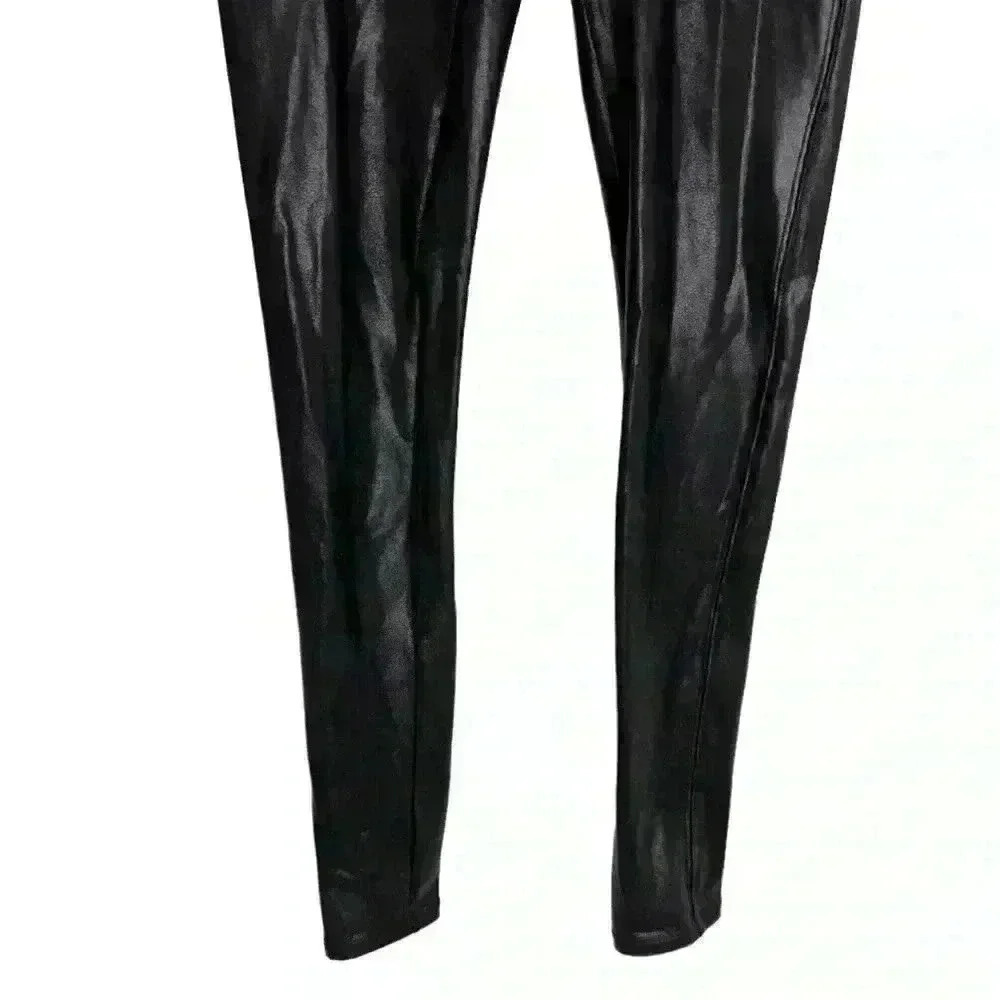 Spanx Faux Leather Leggings Black Size Small - Picture 6 of 11